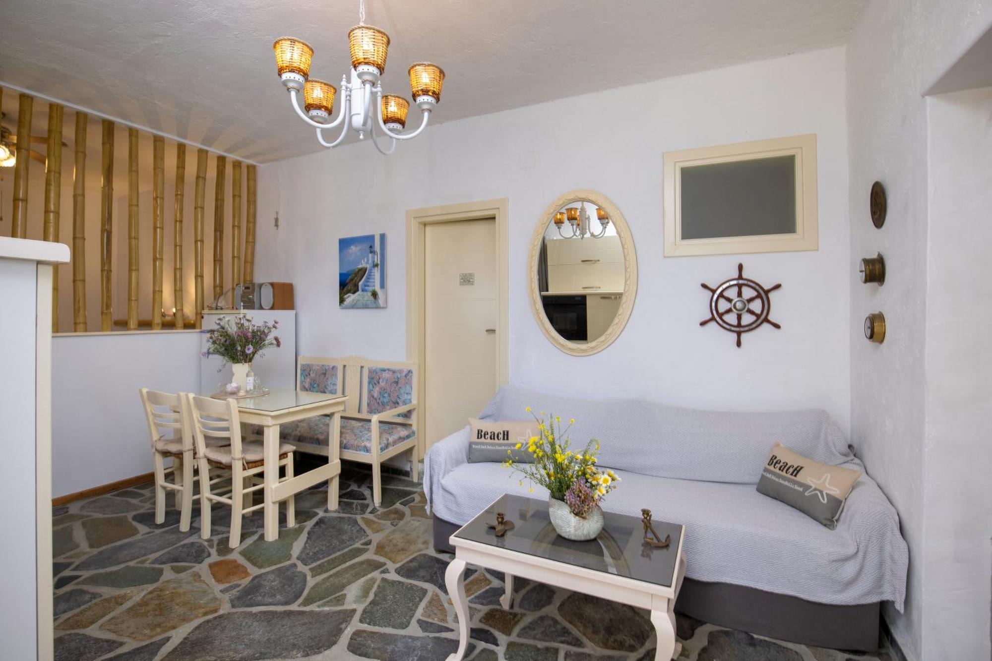 Aegean View - Seaside Apartment In Syros أزوليمنوس المظهر الخارجي الصورة