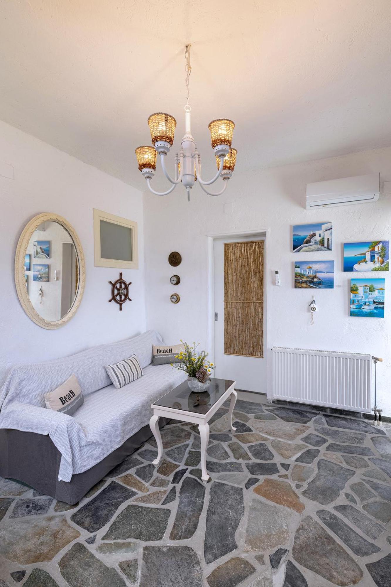 Aegean View - Seaside Apartment In Syros أزوليمنوس المظهر الخارجي الصورة