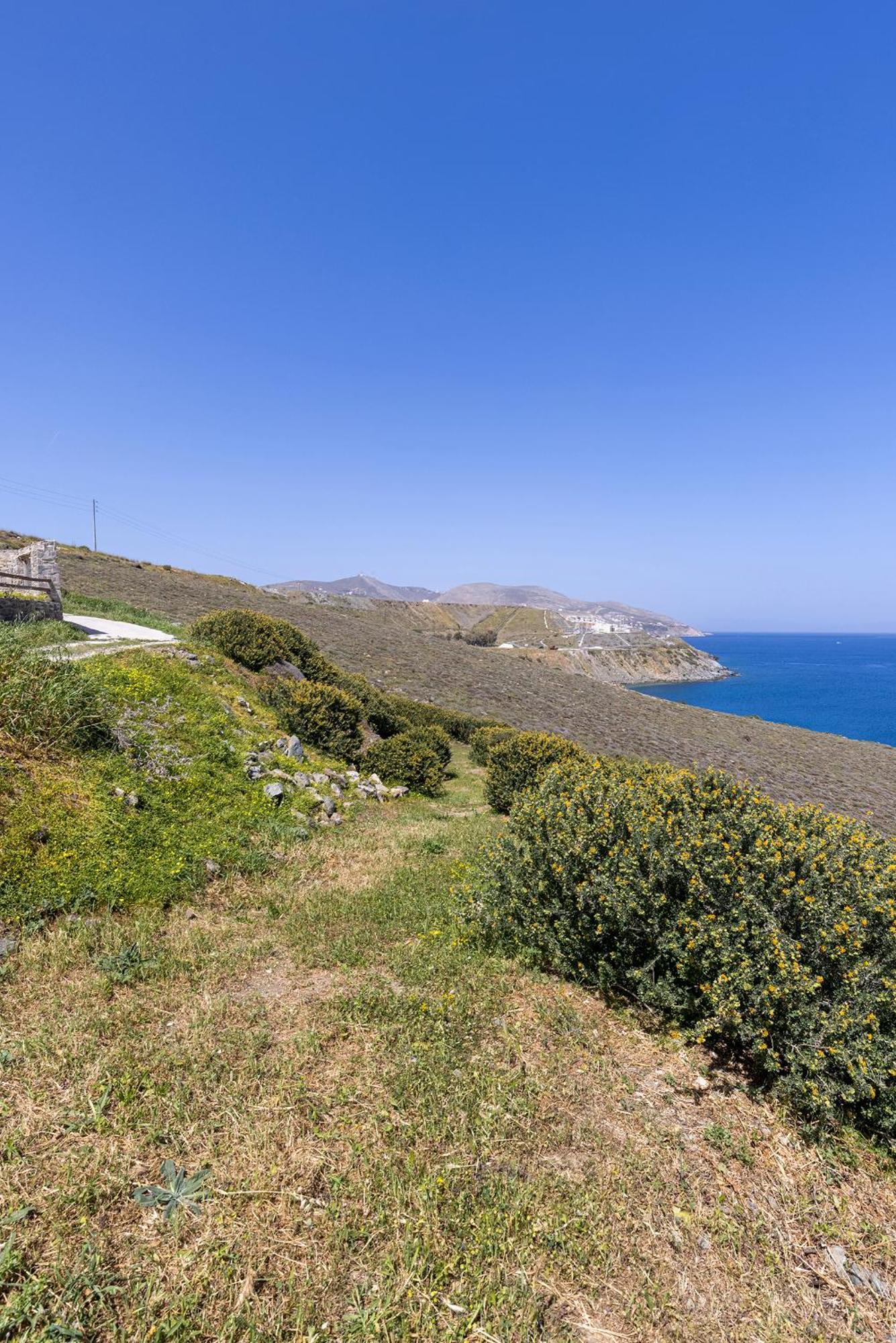Aegean View - Seaside Apartment In Syros أزوليمنوس المظهر الخارجي الصورة