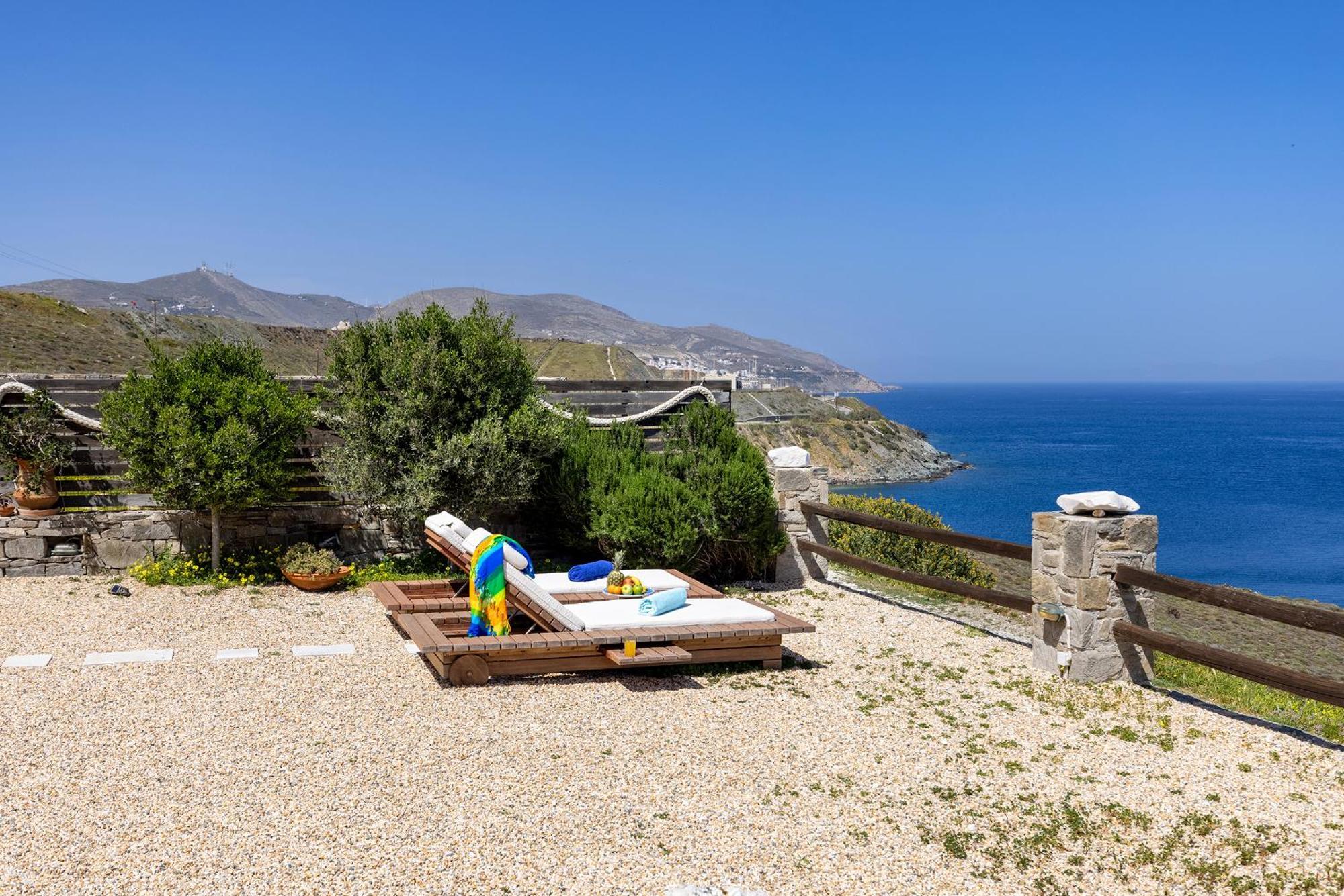 Aegean View - Seaside Apartment In Syros أزوليمنوس المظهر الخارجي الصورة