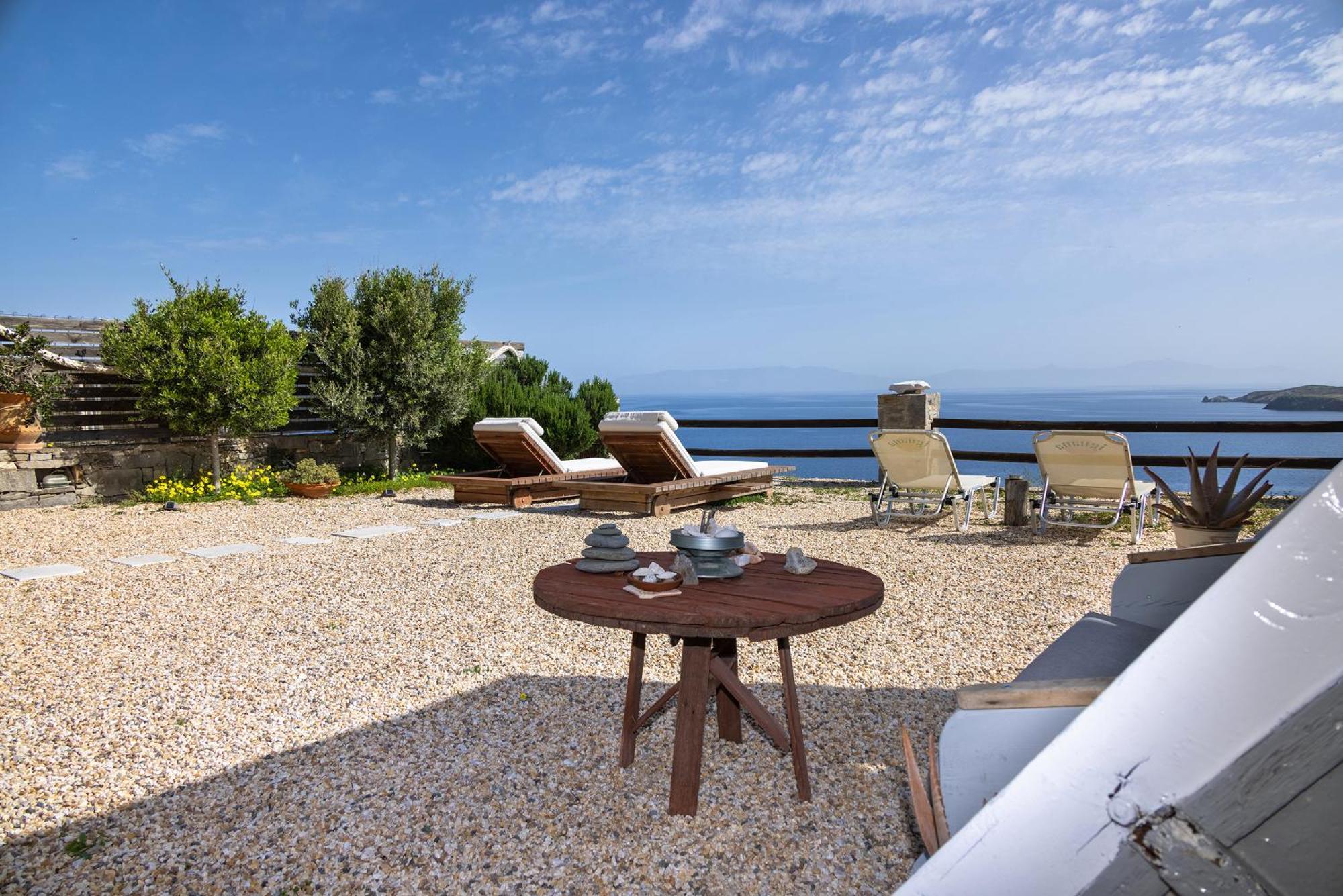 Aegean View - Seaside Apartment In Syros أزوليمنوس المظهر الخارجي الصورة