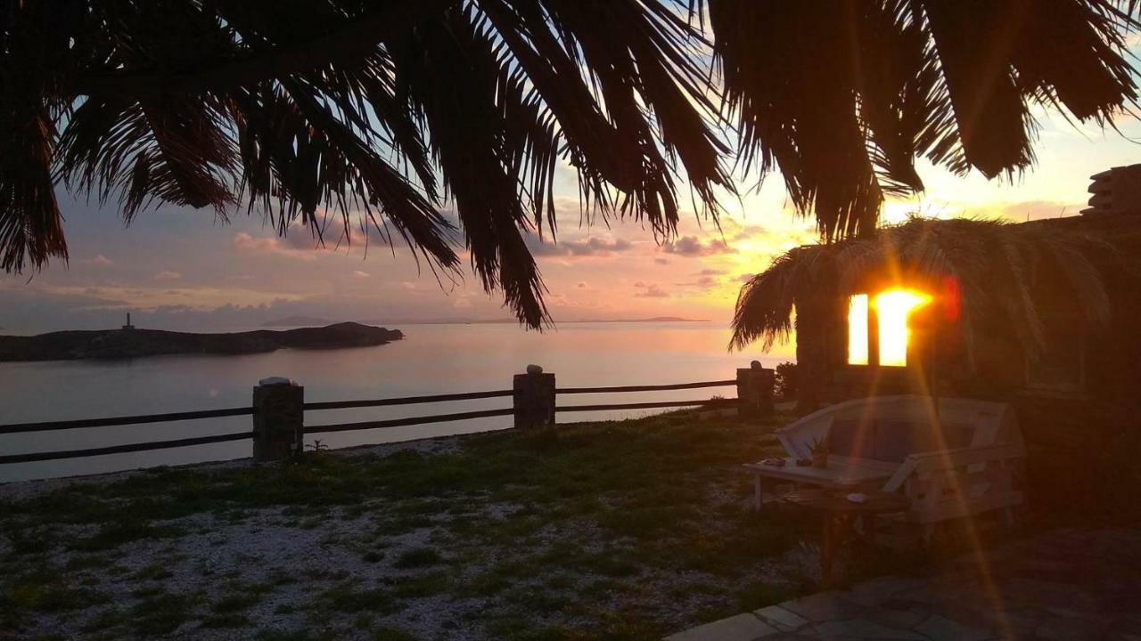 Aegean View - Seaside Apartment In Syros أزوليمنوس المظهر الخارجي الصورة